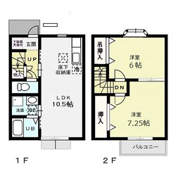 シャルドミールの物件間取画像